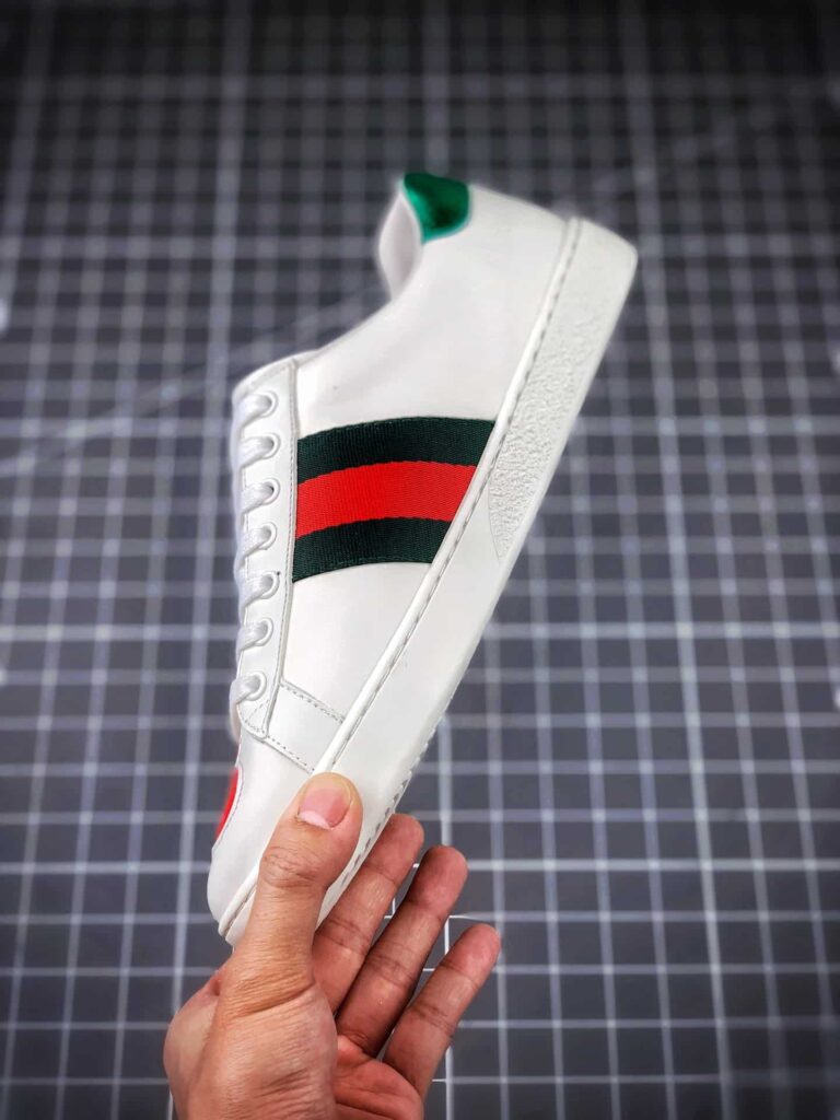 Gucci Wmns Ace Low Heart White 435638 A38M0 9074 - Image 6