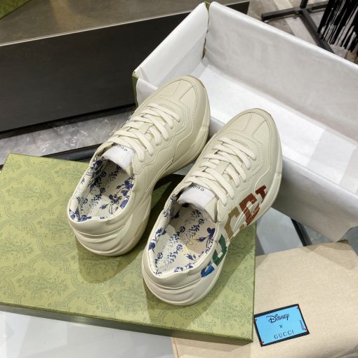 Gucci Women'S Rhyton Glitter Sneaker 524990 Drw00 9022 - Image 5