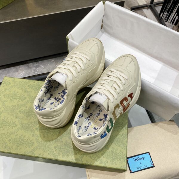 Gucci Women'S Rhyton Glitter Sneaker 524990 Drw00 9022 - Image 5