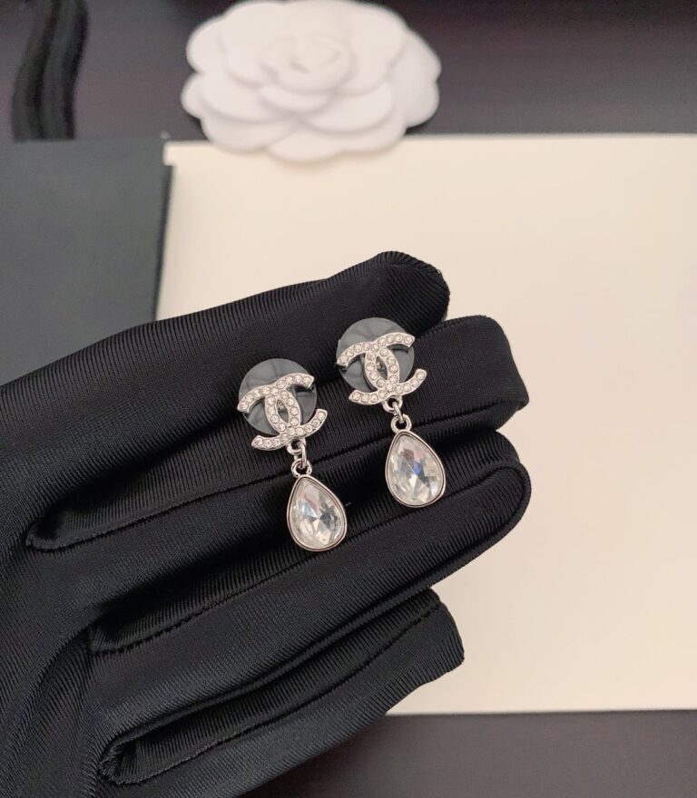 Chanel Cc Earrings - Image 2