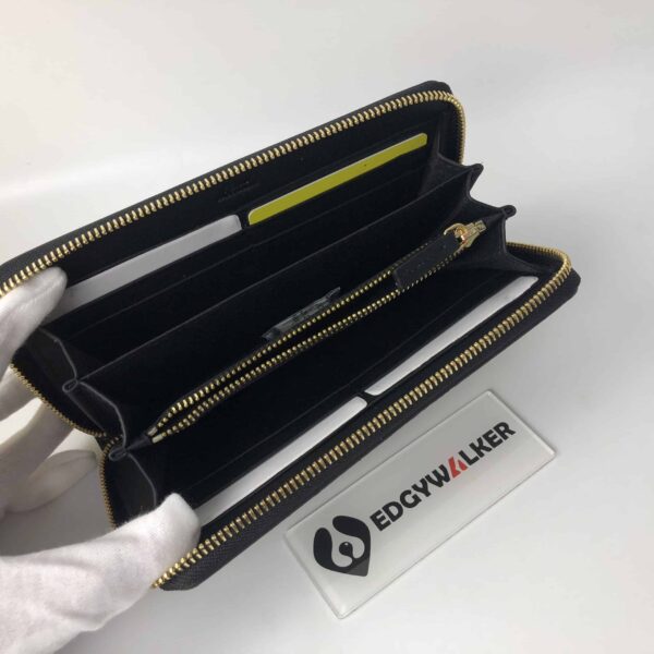 Fendi Wallet Zip Around Black 7M0210Sqpf0Kur - Image 4