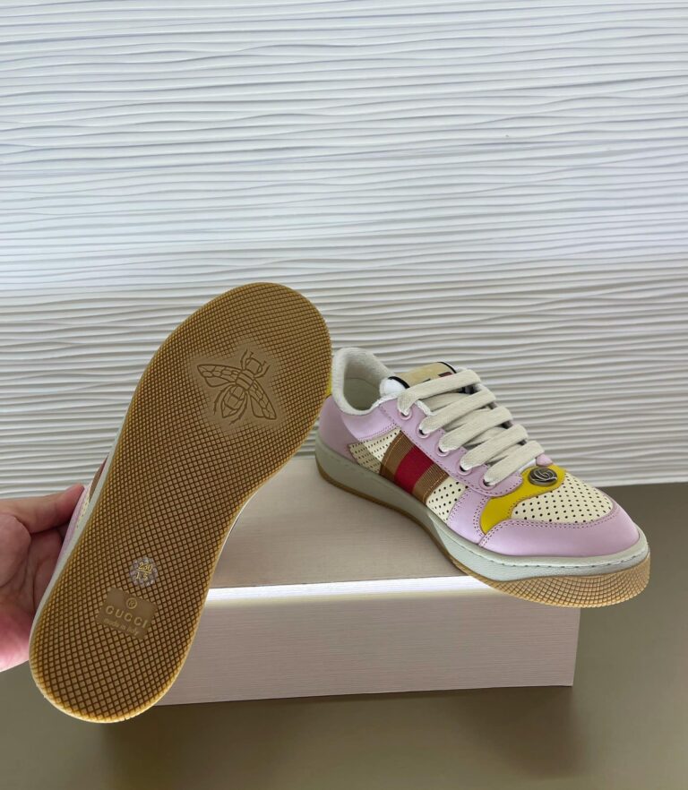 Gucci Lovelight Screener Sneaker Pale Pink 708295 0Yia0 6960 - Image 5