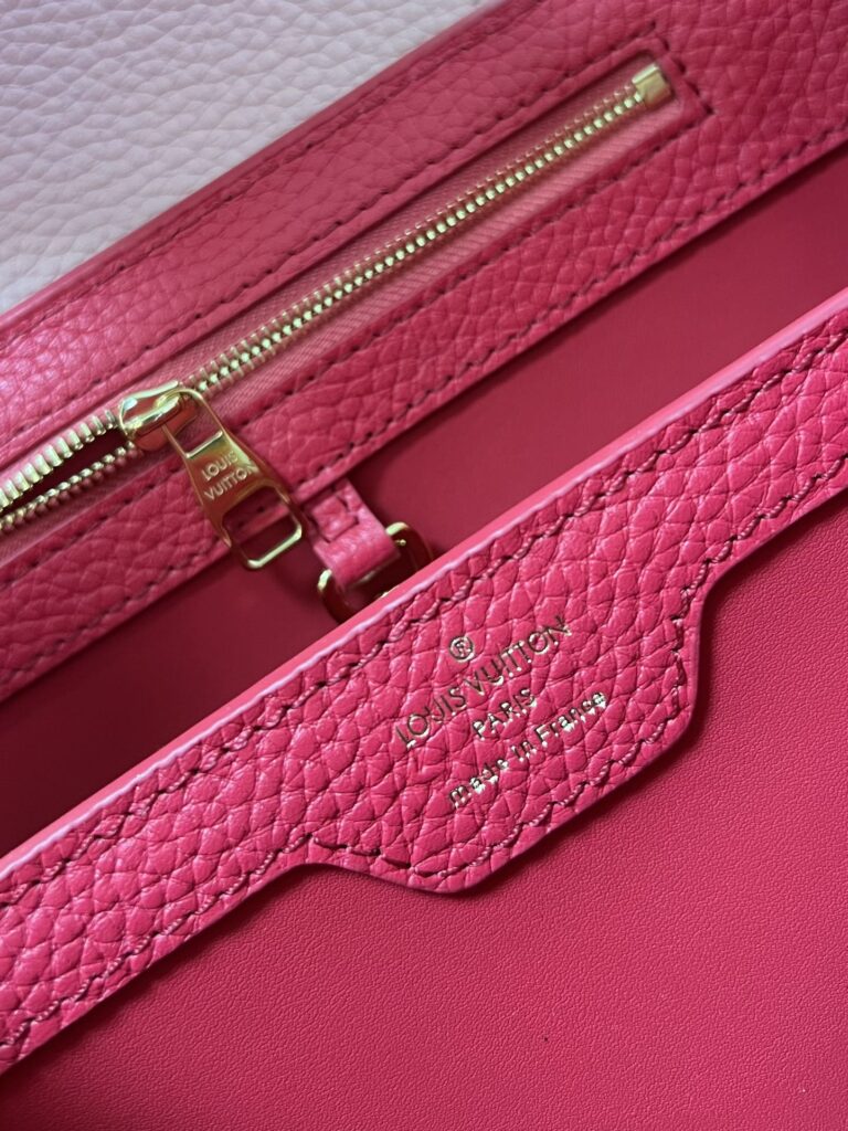 Louis Vuitton Capucines Mm Red M43935 - Image 8