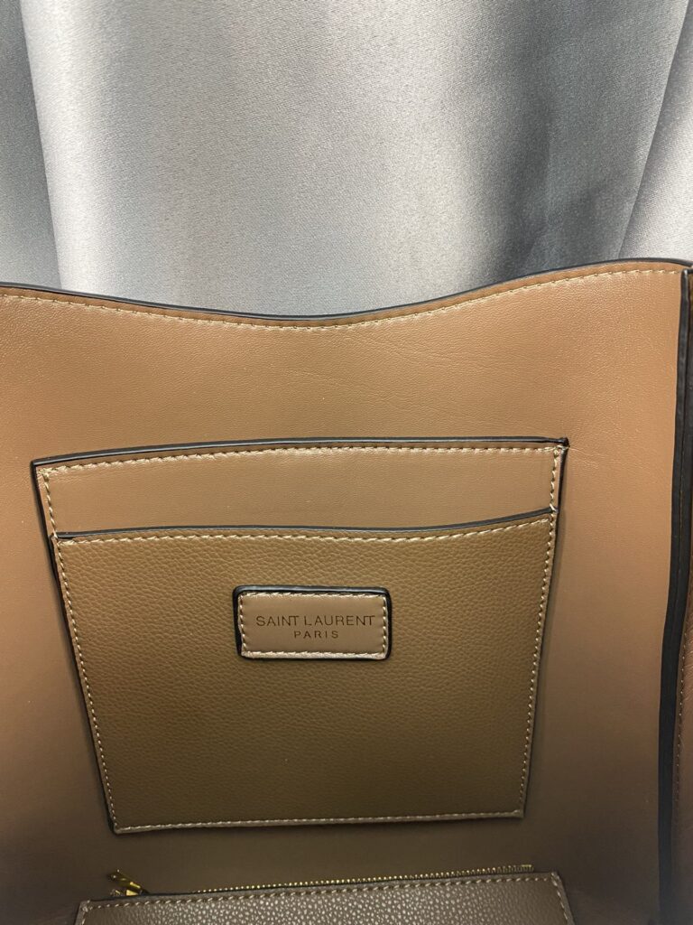 Saint Laurent Le 5 À 7 Soft Small Hobo Bag In Smooth Leather Brown - Image 7