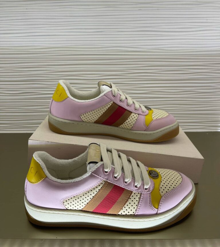 Gucci Lovelight Screener Sneaker Pale Pink 708295 0Yia0 6960 - Image 4