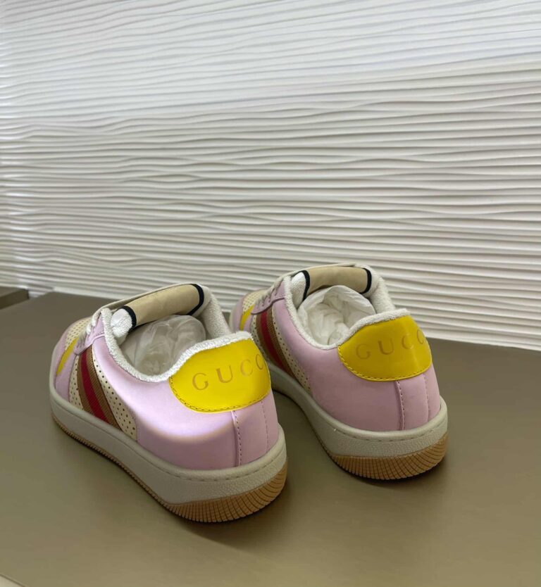 Gucci Lovelight Screener Sneaker Pale Pink 708295 0Yia0 6960 - Image 3