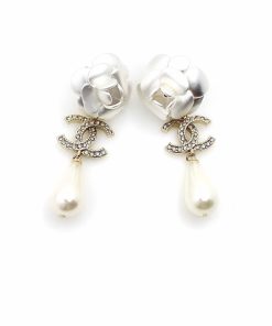 Chanel Pearl Earrings