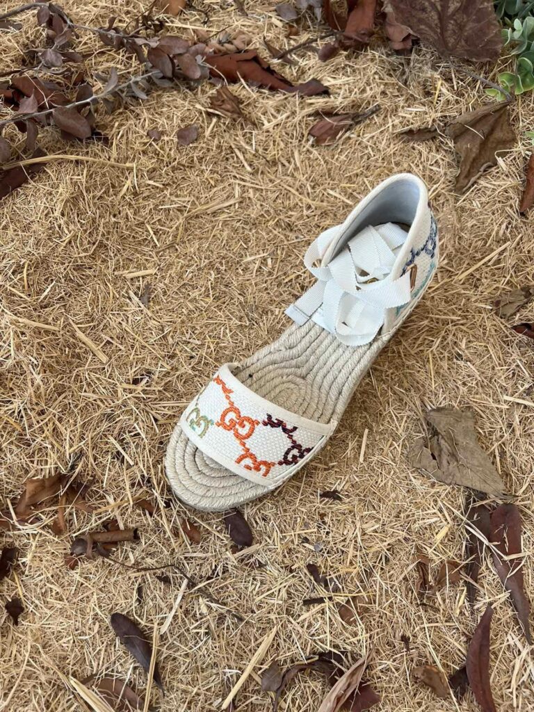 Gucci Women's Platform Espadrille Sandals ?652895 Uft80 8469 - Image 5