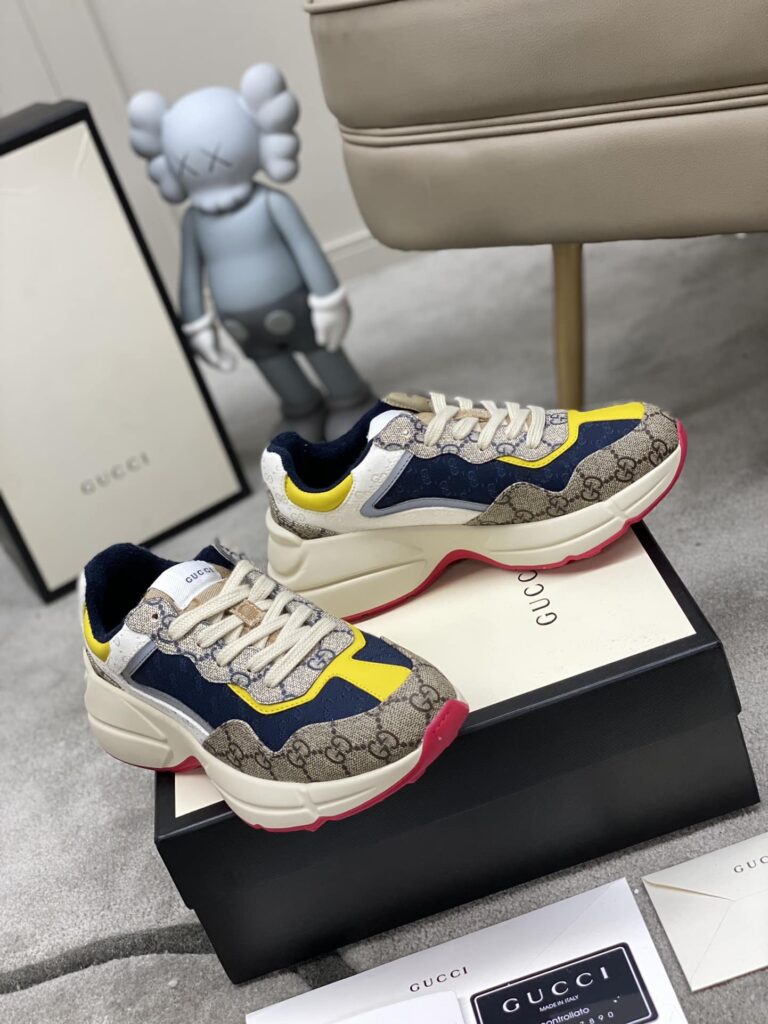 Gucci Women'S Gg Rhyton Sneaker 619891 99Wf0 4370 - Image 6