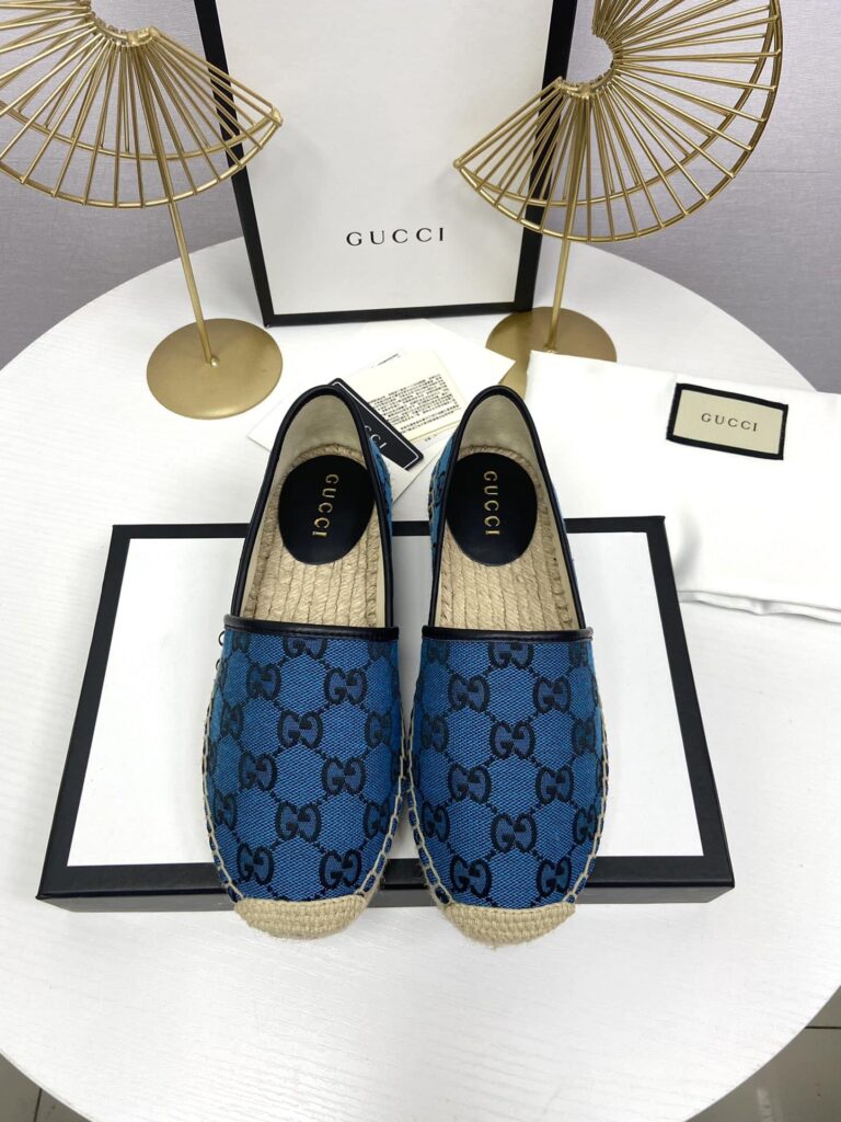 Gucci Women's Espadrille Blue - Image 3