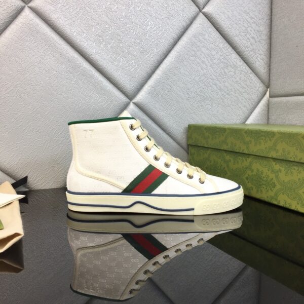 Gucci Tennis 1977 High Top Sneaker White - Image 6