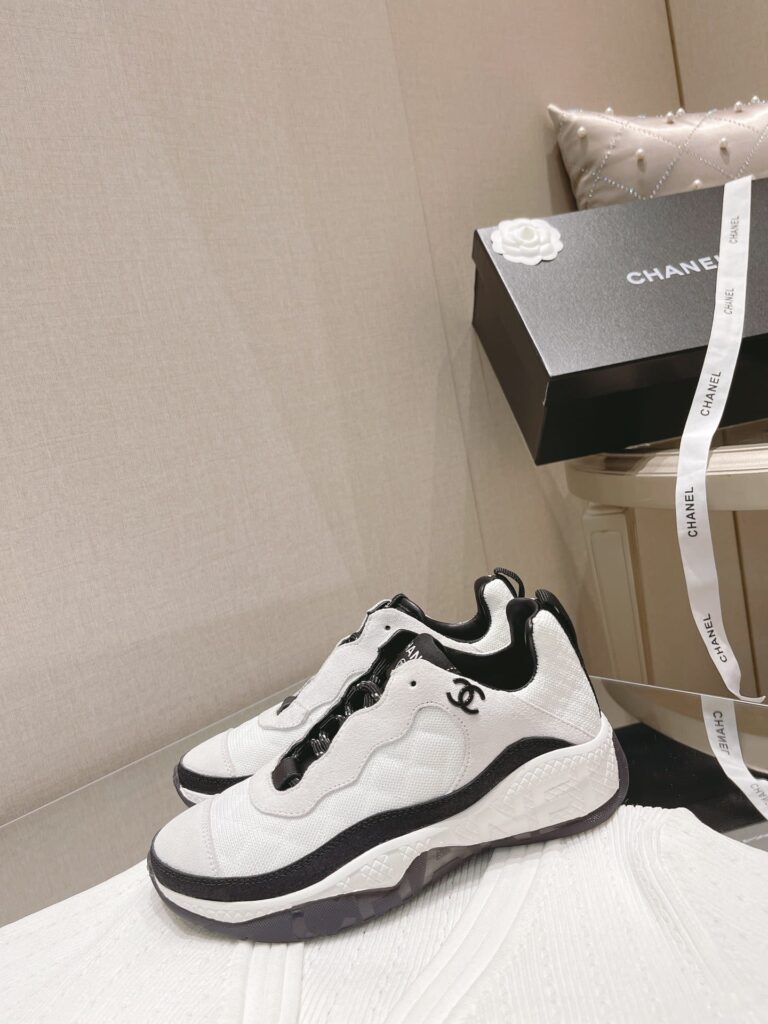 Chanel Sport Sneakers White And Ivory G38294 Y55436 K3165 - Image 9