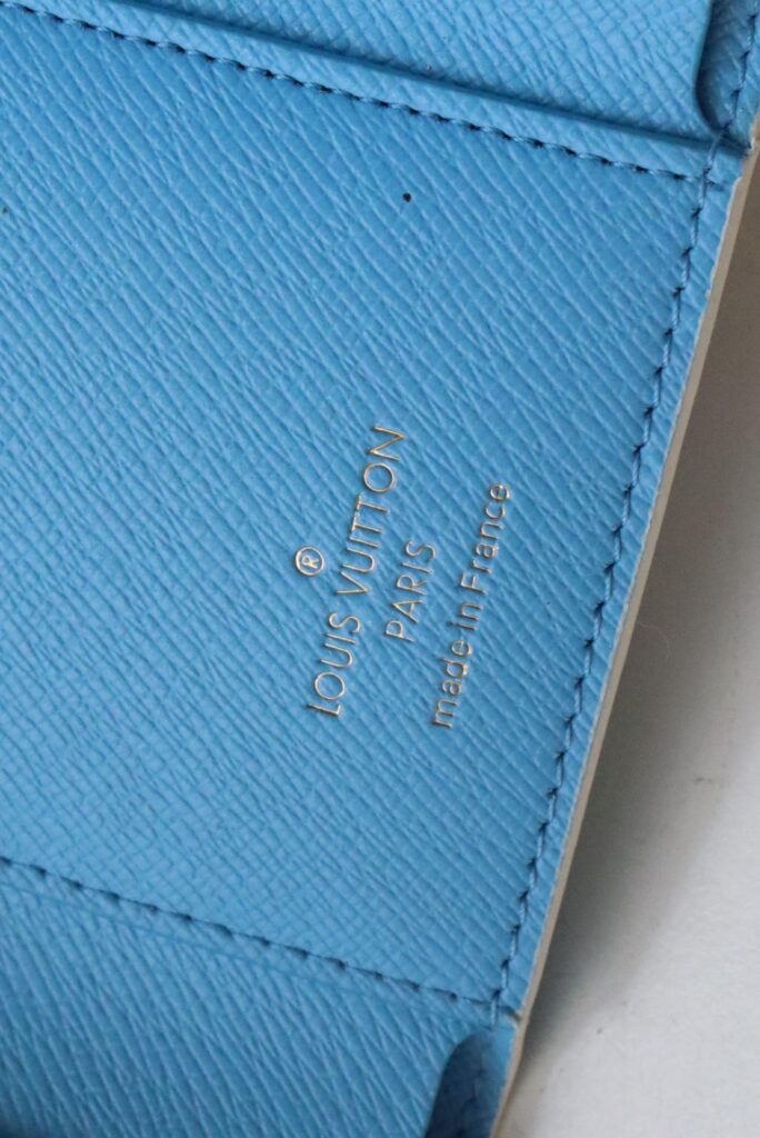 Louis Vuitton Monogram Victorine Wallet Blue M80387 - Image 7