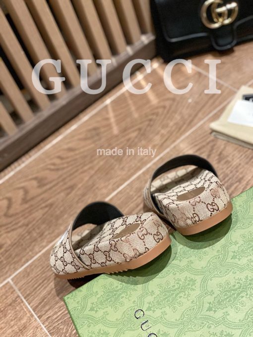 Gucci X The North Face Women'S Slides Beige And Brown - Image 7