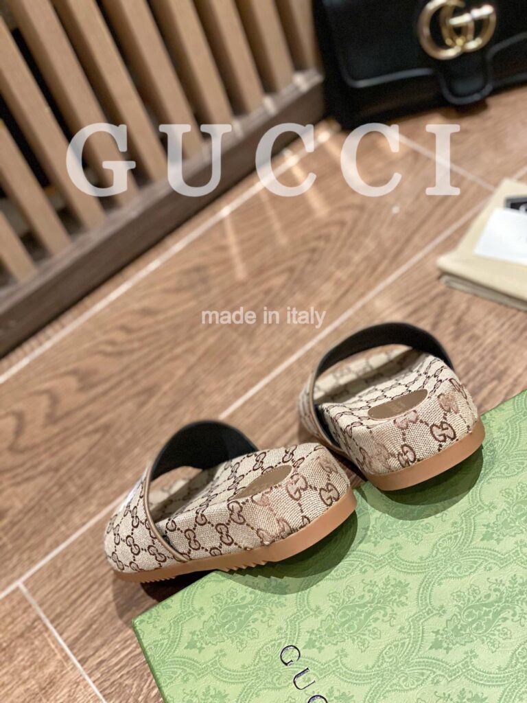 Gucci X The North Face Women'S Slides Beige And Brown - Image 7