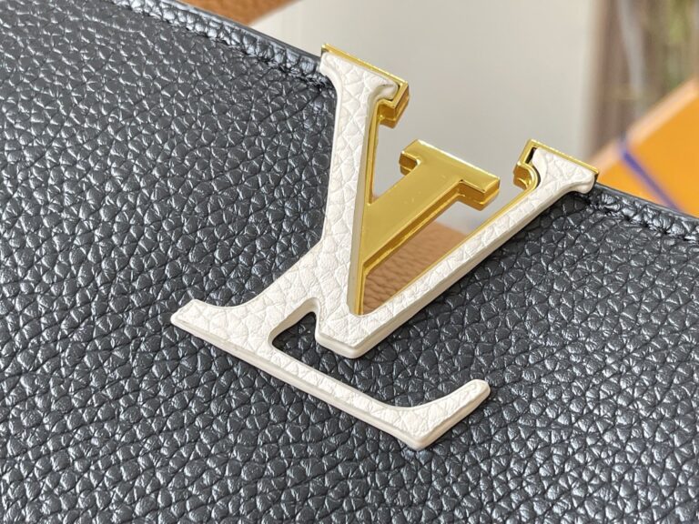 Louis Vuitton Capucines Mm Black 32Cm M59466 - Image 9