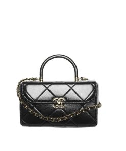 Chanel Mini Box Bag Black 18Cm As4469 B14434 94305