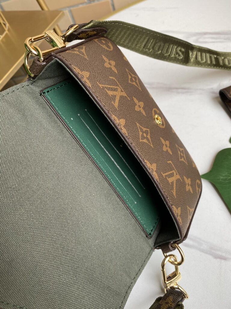 Louis Vuitton Félicie Strap &Amp; Go 17Cm Green M80091 - Image 4