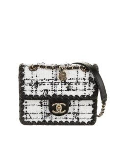 Chanel Mini Flap Bag White 20Cm