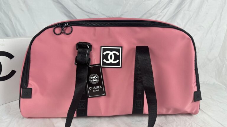 Chanel Sport Cc Duffle Bag Pink 51Cm - Image 2