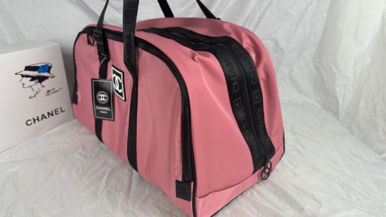 Chanel Sport Cc Duffle Bag Pink 51Cm - Image 5
