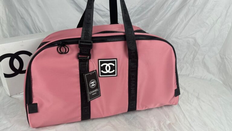Chanel Sport Cc Duffle Bag Pink 51Cm - Image 6