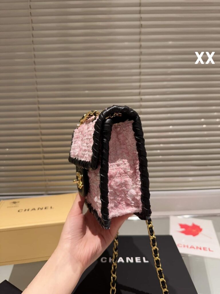 Chanel Mini Flap Bag Pink 20Cm - Image 6