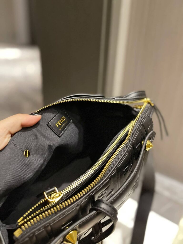 Fendi By The Way With Ff Embroidery Black - Image 8