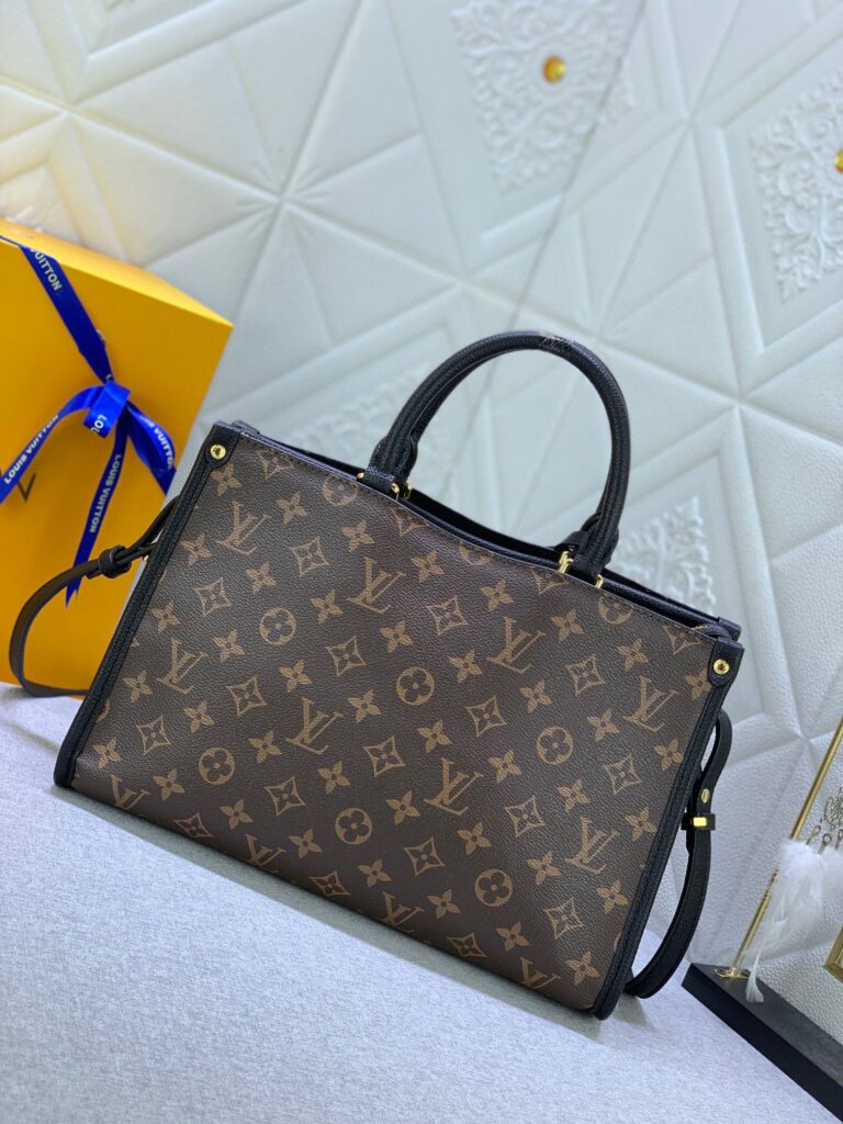 Louis Vuitton Popincourt Mm Tote Bag Monogram Canvas Black M43435 - Image 3