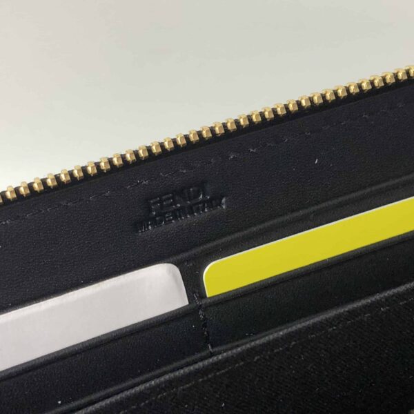 Fendi Wallet Zip Around Black 7M0210Sqpf0Kur - Image 9