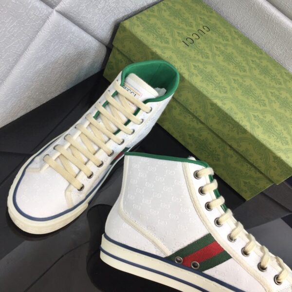Gucci Tennis 1977 High Top Sneaker White - Image 7