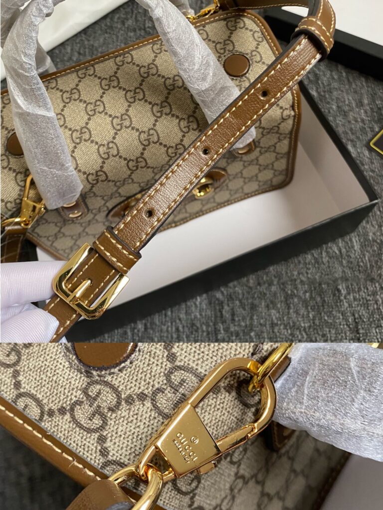 Gucci Horsebit 1955 Mini Top Handle Bag 23Cm 645453 92Tcg 8563 - Image 4