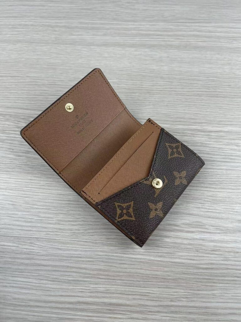 Louis Vuitton Enveloppe Card Holder Beige M63801 - Image 5