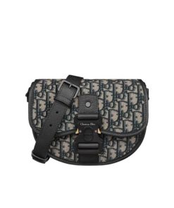 Dior Mini Gallop Bag With Strap Blue 23Cm 1Adpo033Yky H27E