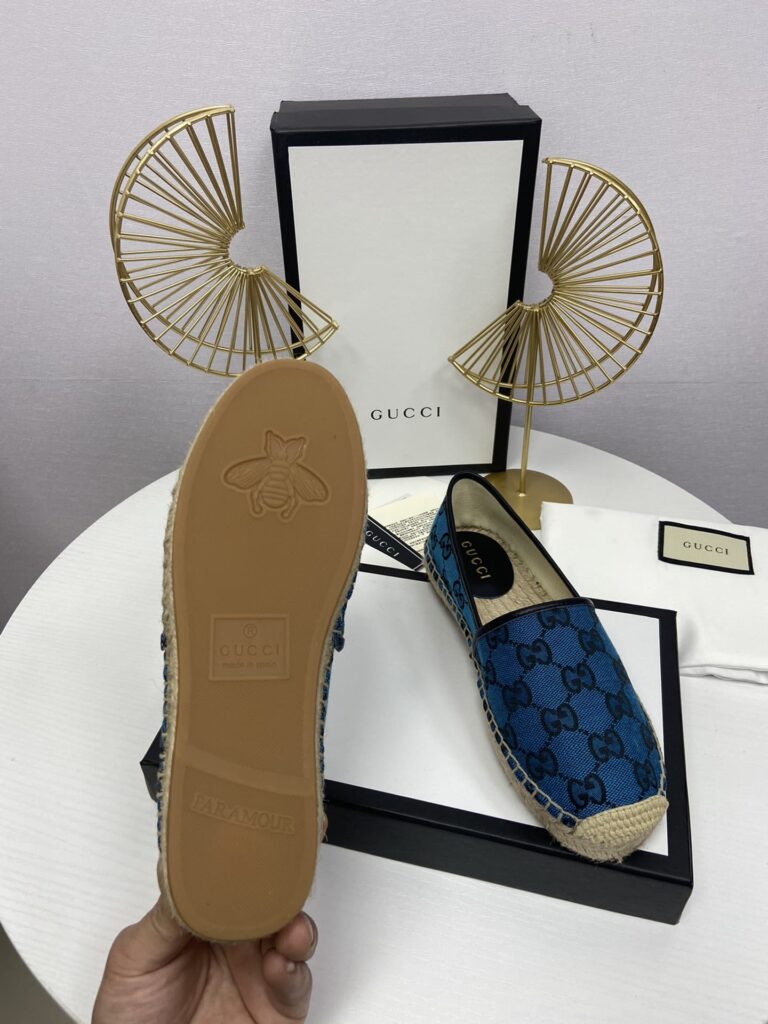 Gucci Women's Espadrille Blue - Image 2