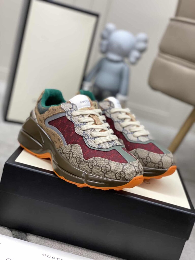 Gucci Women'S Gg Rhyton Sneaker 619891 99Wg0-6060 - Image 8