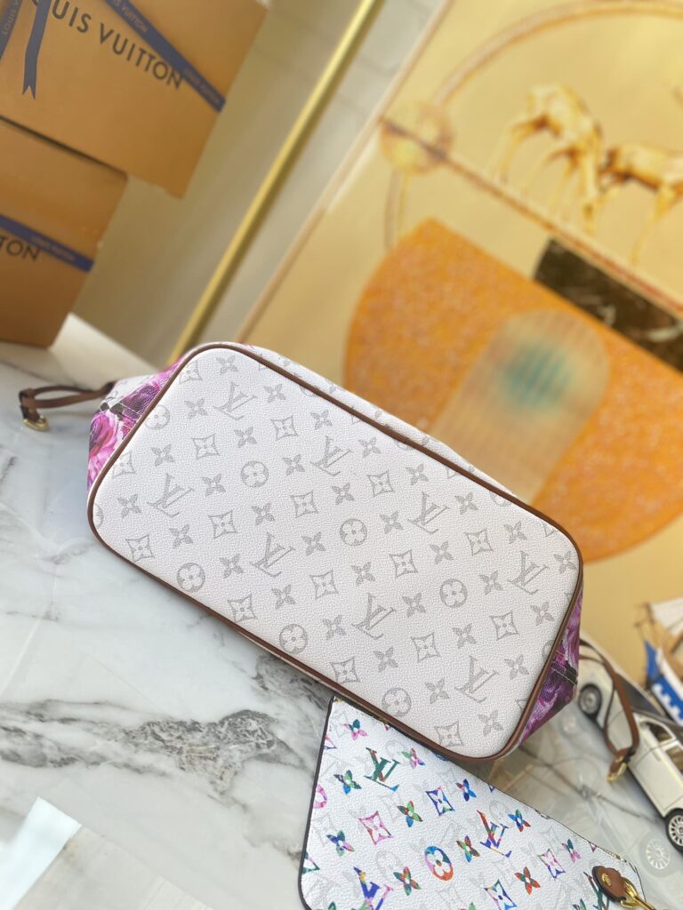 Louis Vuitton Lv Garden Metallic Monogram Neverfull Mm M21352 - Image 7
