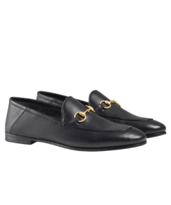 Gucci Women'S Leather Horsebits Loafers Black 414998 Dlc00 1000