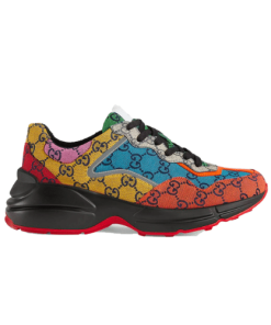 Gucci Women'S Gg Rhyton Sneaker Multicolor Black 663681 2Uzk0 7072