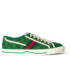 Gucci Women'S Gg Tennis 1977 Sneaker In Green