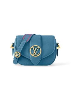 Louis Vuitton Lv Pont 9 Soft Pm Blue M58964