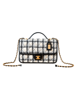Chanel Medium Flap Bag With Top Handle 25Cm As3652 B09403 Nk472