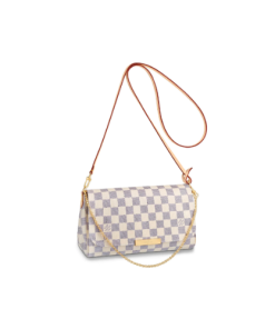 Louis Vuitton Women'S Favorite Mm Damier Azur 24Cm