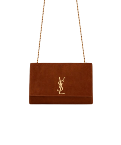Saint Laurent Kate Medium Reversible Chain Bag In Suede And Leather 5538041S78W7761