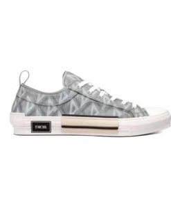 Dior B32 Low Top Sneaker Gray Cd Diamond Canvas