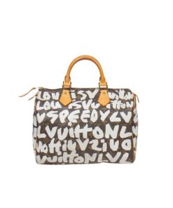 Louis Vuitton Monogram Graffiti Speedy 30Cm
