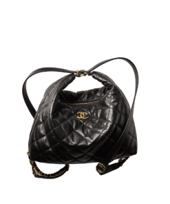 Chanel Maxi Hobo Bag Black 31Cm As3488 B08857 94305