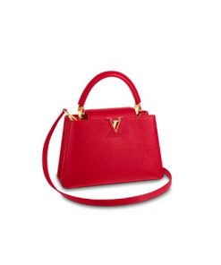 Louis Vuitton Capucines Mm Red M43935