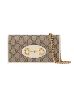 Gucci Horsebit 1955 Wallet With Chain 19Cm 621892 92Tcg 9761