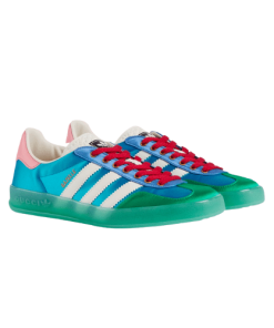Gucci X Adidas Gazelle Sneaker In Light Blue 707867 U7R10 3660